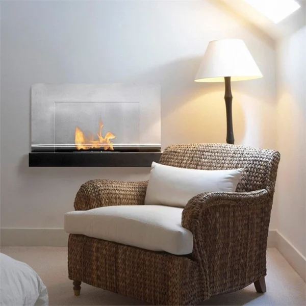 Modern Wall Hung Ethanol Fireplace - 图片 2
