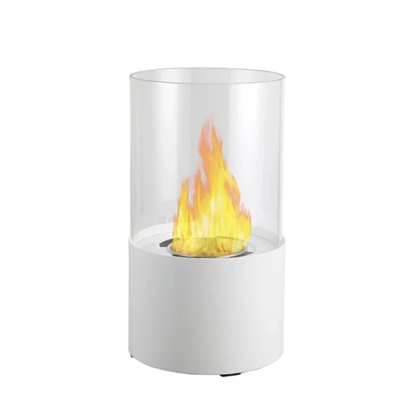 Round Glass Tabletop Indoor Fireplace - 图片 2