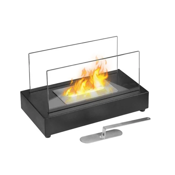 Indoor electric fireplace
