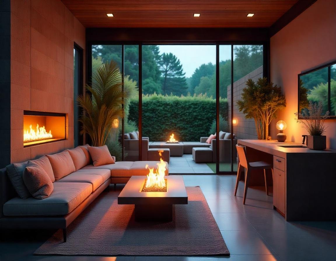 The Ultimate Guide to Choosing Between Ethanol Stoves, Gas Fire Pits, and Wall-Mounted Fireplaces in 2025